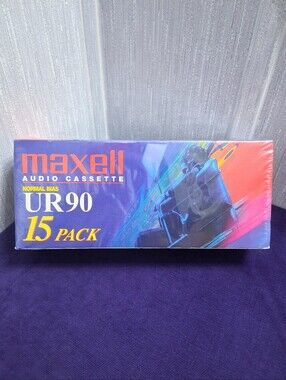 Maxell Audio Cassettes Pack Of 15 Recordable